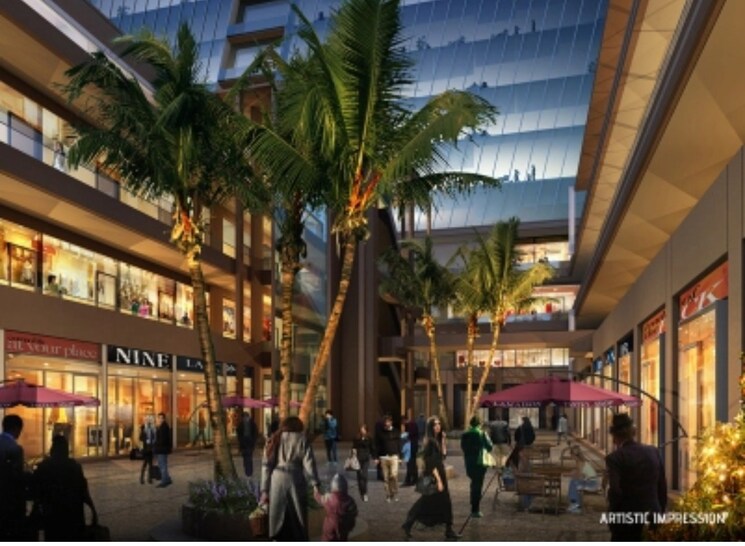 Exterior View, m3m-corner-walk Commercial Shop 1000 Sq.Ft. In Sector 74 Gurgaon 9223620