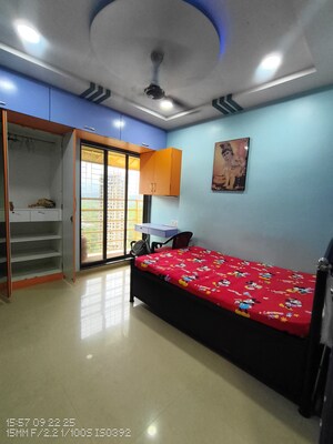 Bedroom in 2 BHK Apartment at SD Bhalerao Prity Park, Owale – for Rent