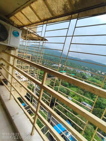 Balcony in 2 BHK Apartment at SD Bhalerao Prity Park, Owale – for Rent