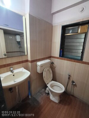Bathroom in 2 BHK Apartment at SD Bhalerao Prity Park, Owale – for Rent
