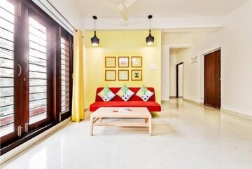 Living Room in 3 BHK Apartment at Hrbr Layout – for Rent