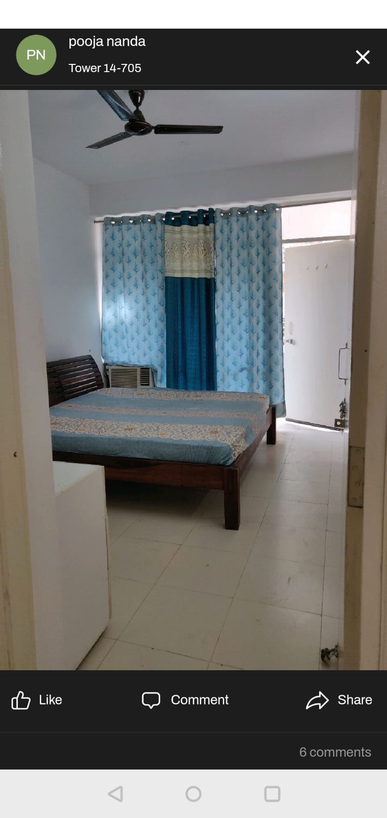 1 BHK Apartment For Rent in Breez Global Heights