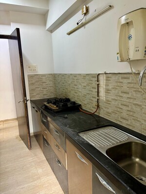 Kitchen in 2 BHK Apartment at DB Woods, Goregaon East – for Rent