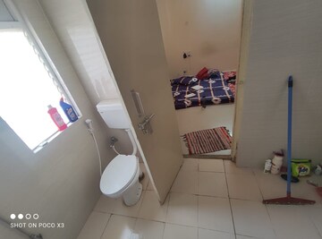 Bathroom in 3 BHK Apartment at UPAVP Bhagirathi Enclave, Raebareli Road – for Rent