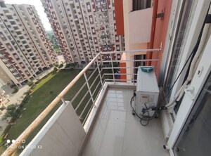 Balcony in 3 BHK Apartment at UPAVP Bhagirathi Enclave, Raebareli Road – for Rent