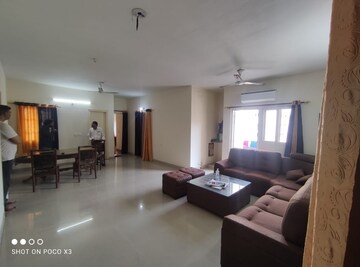 Living Room in 3 BHK Apartment at UPAVP Bhagirathi Enclave, Raebareli Road – for Rent