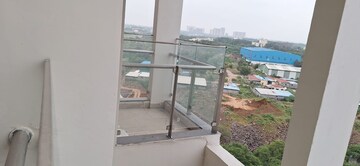 Balcony in 2 BHK Apartment at Puravankara Silversands, Mundhwa – for Rent