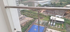 Balcony in 2 BHK Apartment at Puravankara Silversands, Mundhwa – for Rent