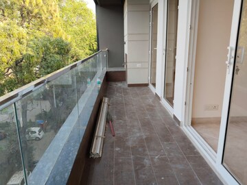 Balcony in 4 BHK Builder Floor at Nehru Enclave – for Sale