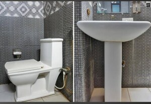 Bathroom in  Pg at Wazidpur – for Rent