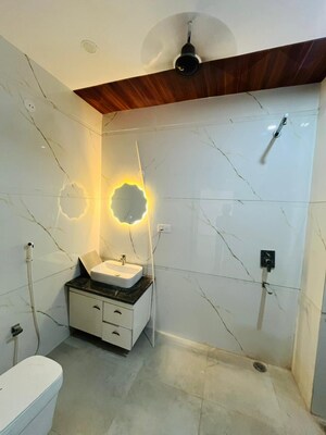 Bathroom in 4 BHK Builder Floor at Parklands, Sector 85 – for Sale