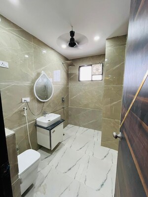 Bathroom in 4 BHK Builder Floor at Parklands, Sector 85 – for Sale