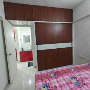 Bedroom in 2 BHK Apartment at Essen Shonest Towers, Wakad – for Sale