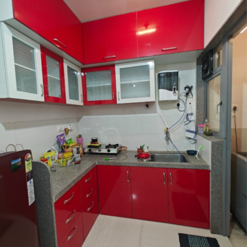 Kitchen in 2 BHK Apartment at Essen Shonest Towers, Wakad – for Sale
