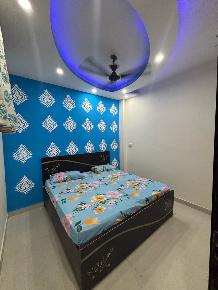 Bedroom, dwarka mor 2 Bedroom 495 Sq.Ft. Builder Floor In Dwarka Mor Delhi 9224011