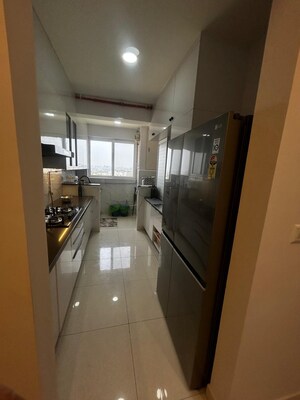 Kitchen in 3 BHK Apartment at Salarpuria Sattva East Crest, Old Madras Road – for Rent