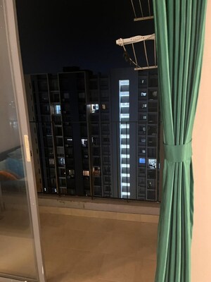 Building Lobby in 2 BHK Apartment at Godrej Seven, Joka – for Rent