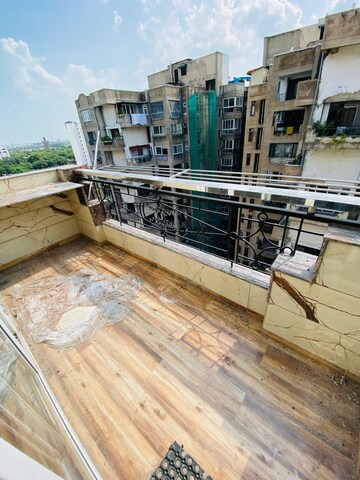 Balcony in 4 BHK Apartment at Sector 19 Dwarka – for Rent