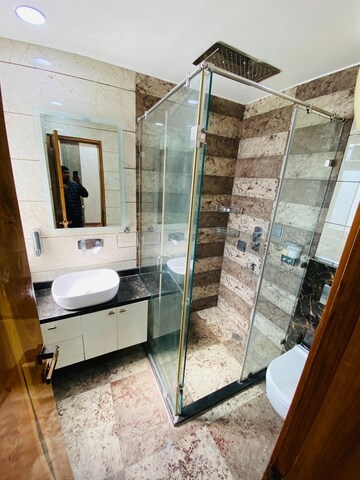 Bathroom in 4 BHK Apartment at Sector 19 Dwarka – for Rent