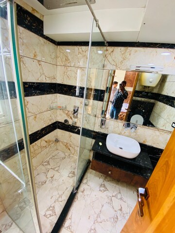 Bathroom in 4 BHK Apartment at Sector 19 Dwarka – for Rent