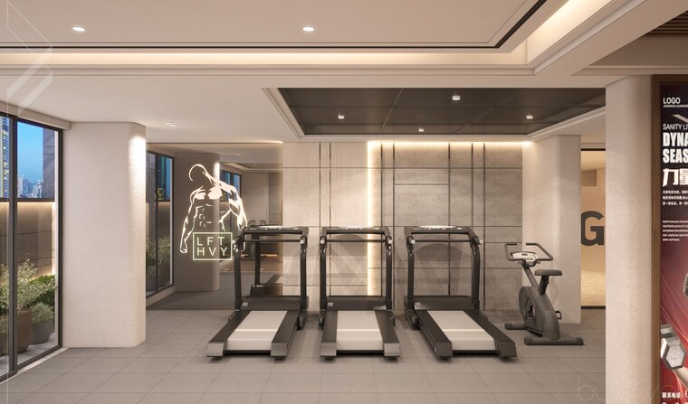 Gym, vrindavan yojna 3 Bedroom 1840 Sq.Ft. Apartment In Vrindavan Yojna Lucknow 9224167