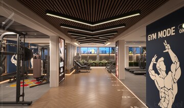 Gym in 3 BHK Apartment at Vrindavan Yojna – for Sale