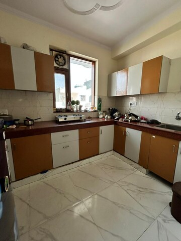 Kitchen in 3 BHK Apartment at Myhna Heights, Gunjur Palya – for Rent
