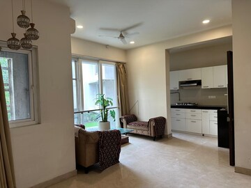 Living Room in 2 BHK Apartment at Godrej Serenity, Chembur – for Rent