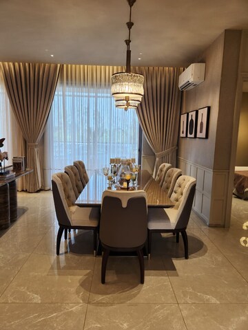 Living Room in 4 BHK Builder Floor at Panchkula Urban Estate – for Rent