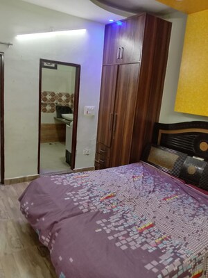 Bedroom in 2 BHK Builder Floor at Dharam Flats, Palam Vihar Extension – for Rent