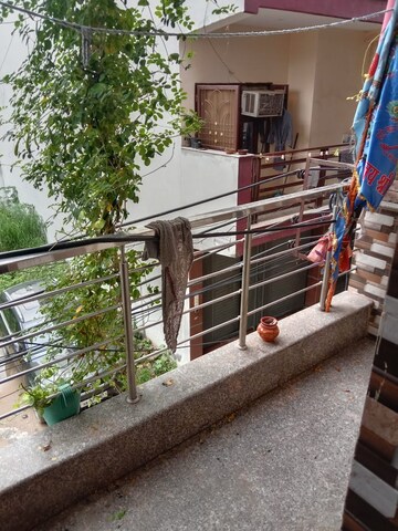 Balcony in 2 BHK Builder Floor at Dharam Flats, Palam Vihar Extension – for Rent
