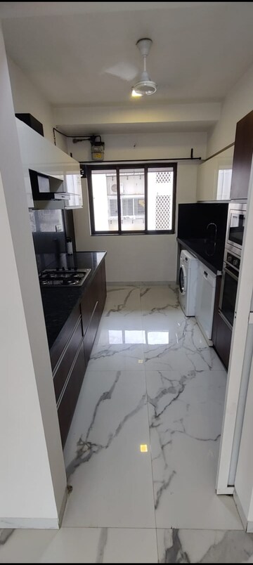 Kitchen in 4 BHK Apartment at Khar West – for Rent