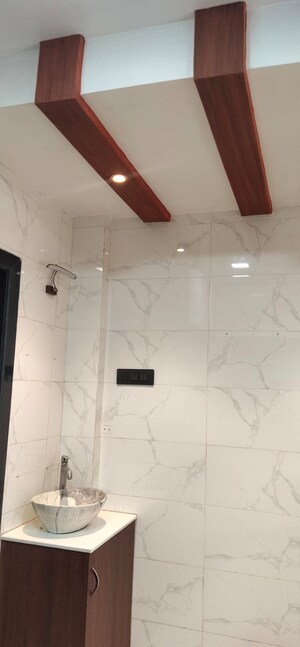 Bathroom in 1 BHK Apartment at Saraswati CHS Kharghar, Kharghar – for Rent