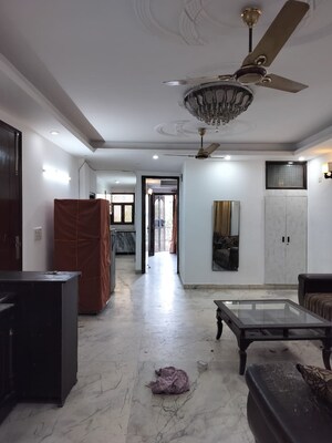 Living Room in 2 BHK Builder Floor at Chattarpur – for Rent