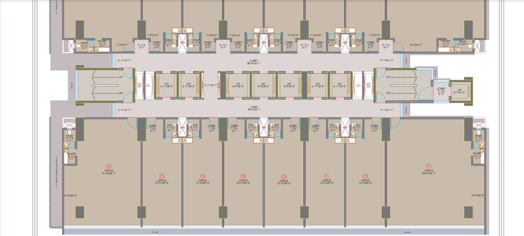 Master Plan, bhoomi-9-business-bay Commercial Office Space 484 Sq.Ft. In Malad West Mumbai 9224354