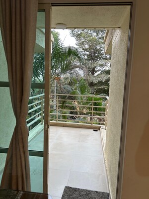 Balcony in 2 BHK Apartment at Comfort Zone, Balewadi – for Rent