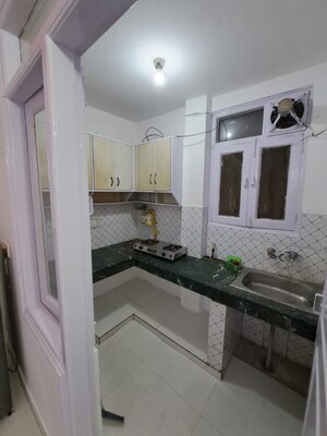 Kitchen in 2 BHK Builder Floor at Chattarpur – for Rent