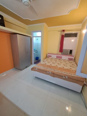 Bedroom in 2 BHK Builder Floor at Chattarpur – for Rent