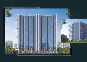  Warehouse – Exterior View View at Amara Business Park, Ghansoli - for Sale