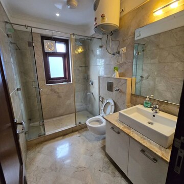 Living Room in 3 BHK Builder Floor at Ashok Vihar Phase 2 – for Sale