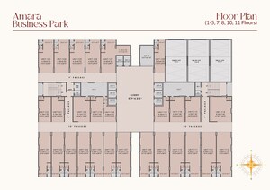 Floor Plan in  Warehouse at Amara Business Park, Ghansoli – for Sale