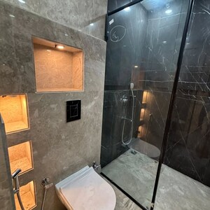 Bathroom in 3 BHK Builder Floor at Shakti Nagar – for Sale