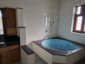 Bathroom in 6 BHK Independent House at RWA Apartments Sector 15, Sector 15 – for Rent