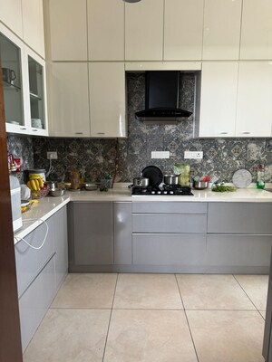 Kitchen in 2.5 BHK Apartment at Prestige Lakeside Habitat, Varthur – for Sale