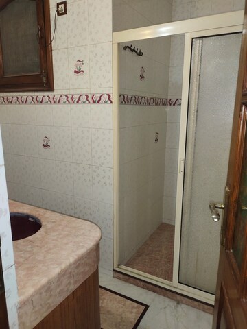 Bathroom in 2 BHK Builder Floor at Greater Kailash I – for Rent