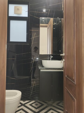 Bathroom in 3 BHK Builder Floor at Greater Kailash I – for Rent