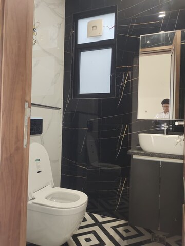 Bathroom in 3 BHK Builder Floor at Greater Kailash I – for Rent