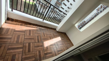 Balcony in 3 BHK Apartment at BPR Pearl Celestial, Kokapet – for Rent