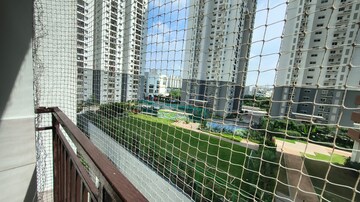 Balcony in 3 BHK Apartment at BPR Pearl Celestial, Kokapet – for Rent