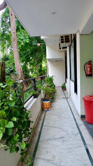 Balcony in Studio Apartment at White Town House, Dlf City Phase 3 – for Rent